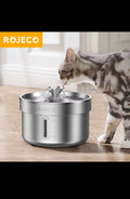Stainless Steel Cat Water Fountain – Automatic Pet Drinking Fountain