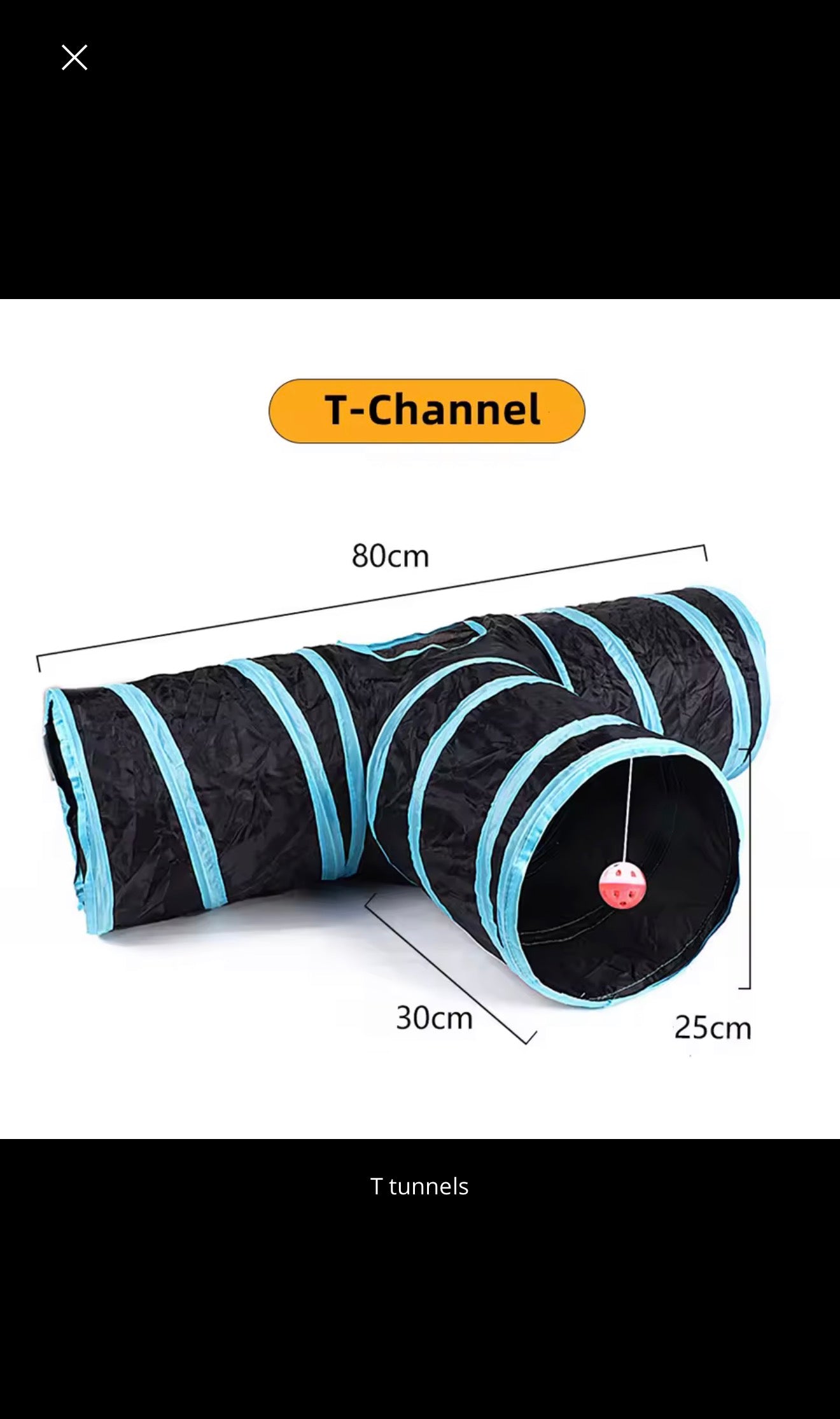 Interactive Cat Tunnel – Foldable Pet Play Tunnel