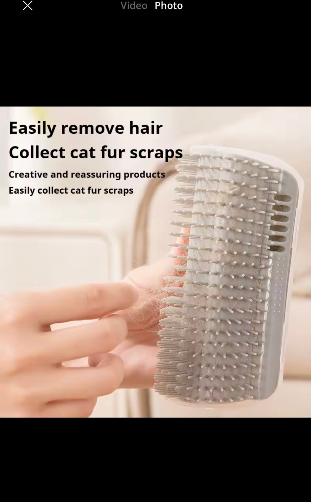 Self-Grooming Cat Corner Brush – Easy Wall Mounted Massager for Cats